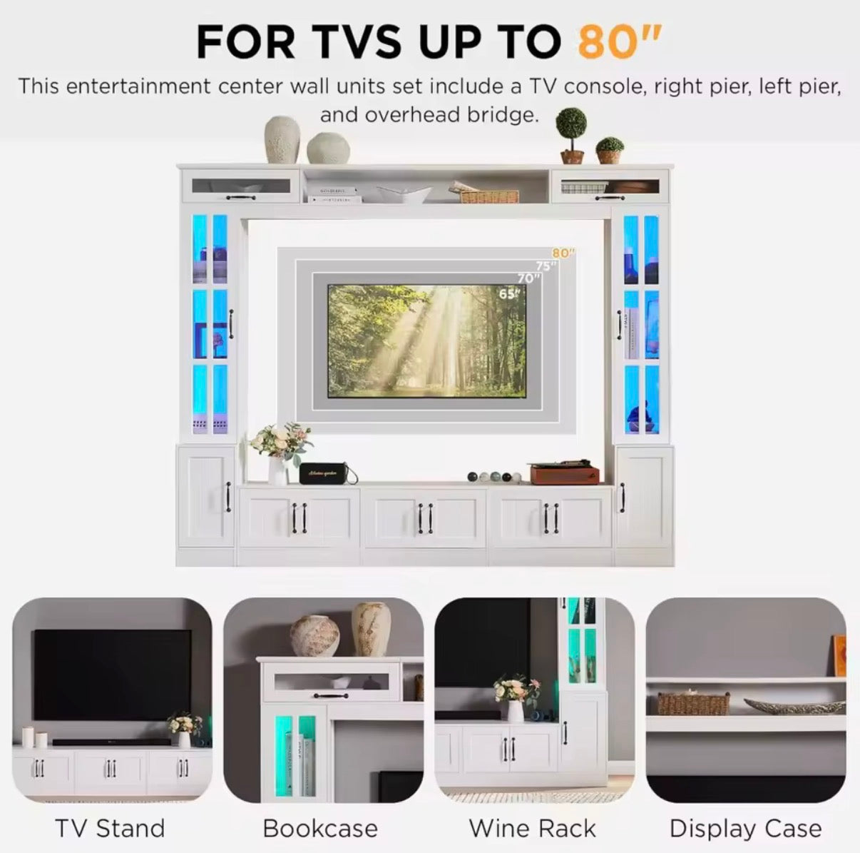 Large Modern TV stand